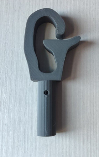 Clothes prop pole - clothes, prop/pole