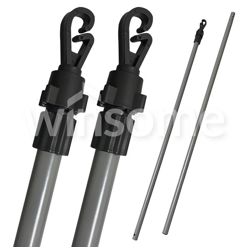 Extendable washing prop pole - washing,