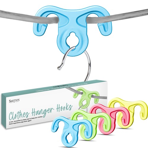 Washing line hanging hooks - washing,