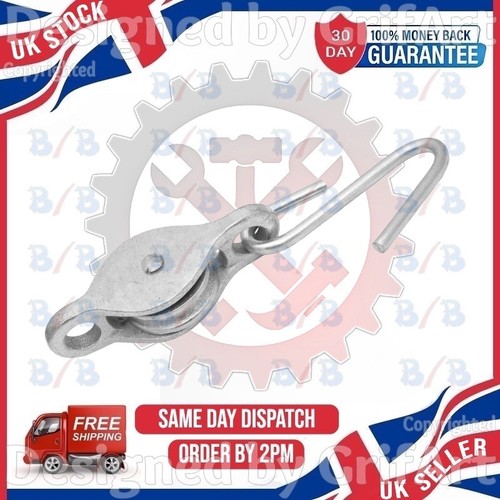 Metal zinc plated pulley - metal,