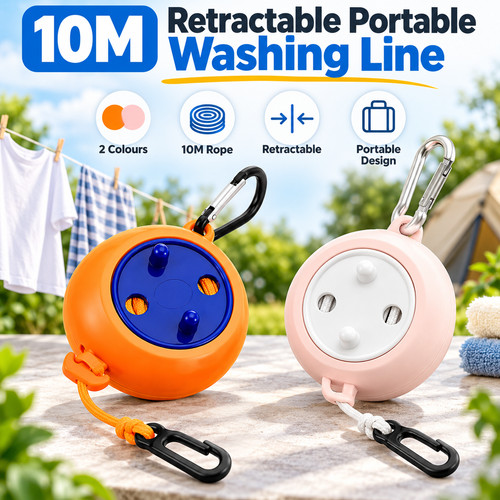 10m retractable washing - retractable,