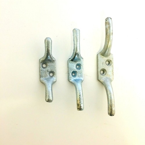 Galvanised cleat hook - hook, washing