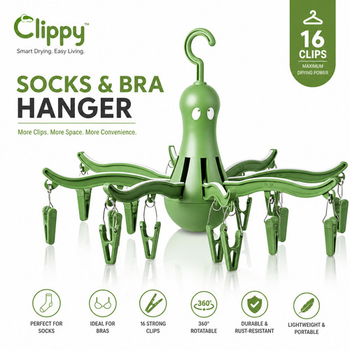 New hanging clothes airer - new,