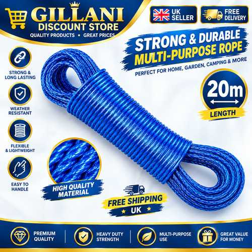 20m washing line rope heavy - 20m,