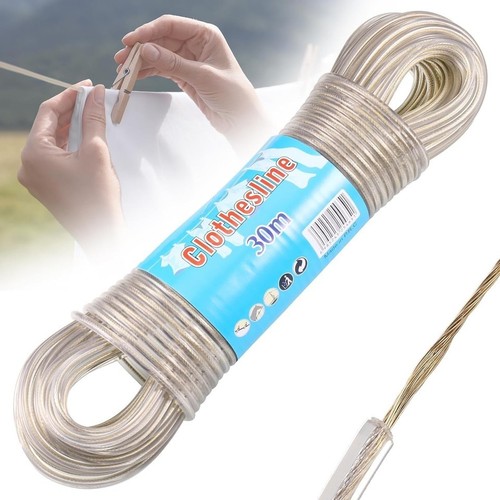 Washing line for clothes 30m - line,