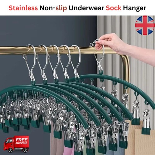 Clips stainless non slip - 10-clips, non-slip