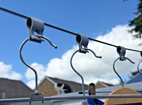 Washing line clothes coat - line,