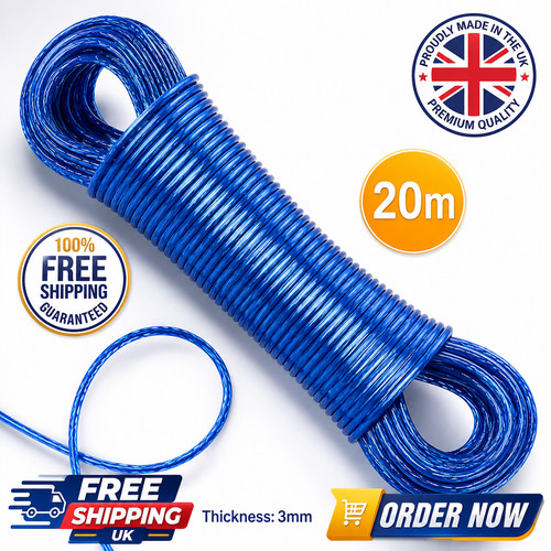 Washing line rope heavy duty - washing,