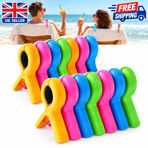 Beach towel pegs clips - 8x,